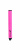 Pink silicon/chamois "Kotahi" Undersized  Putter Grip